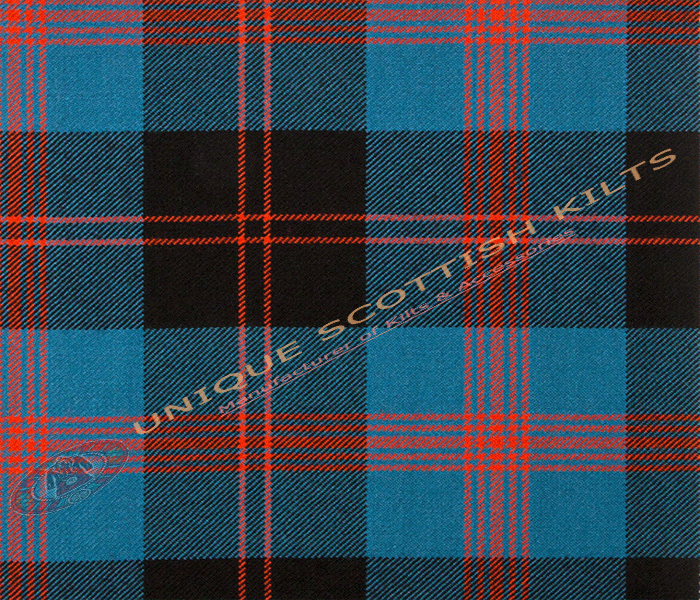 Angus Ancient Tartan Fabric - Running Yards - 16 Oz Weight, 54 inches Width