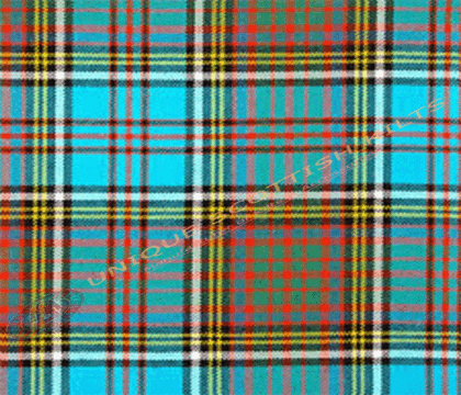 Anderson Ancient Tartan Fabric - Running Yards - 16 Oz Weight, 54 inches Width