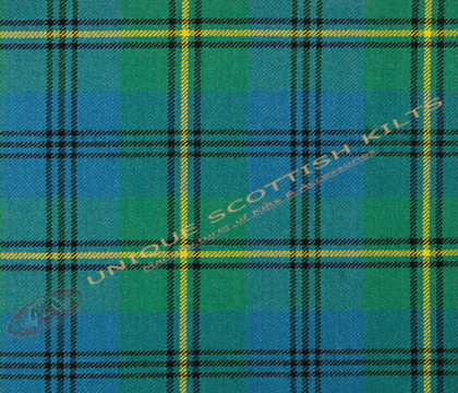 Johnstone Ancient Tartan Fabric - Running Yards - 16 Oz Weight, 54 inches Width