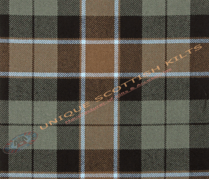 Graham of Menteith Weathered Tartan Fabric - Running Yards - 16 Oz Weight, 54 inches Width
