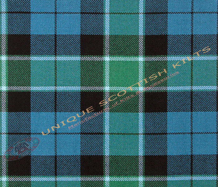 Graham of Menteith Ancient Tartan Fabric - Running Yards - 16 Oz Weight, 54 inches Width
