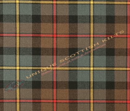 Macleod of Harris Weathered Tartan Fabric - Running Yards - 16 Oz Weight, 54 inches Width