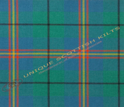 Carmichael Ancient Tartan Fabric - Running Yards - 16 Oz Weight, 54 inches Width