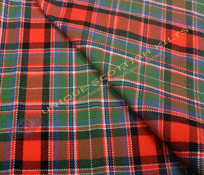Valencia-Ancient-Tartan Fabric - Running Yards - 16 Oz Weight, 54 inches Width