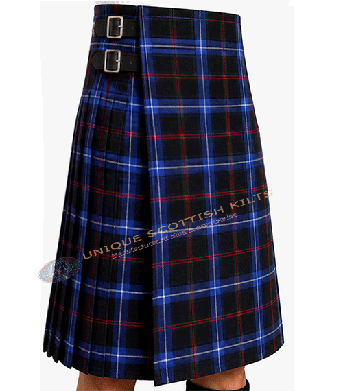 Clan American National Tartan 8 Yard Kilt - Image 2