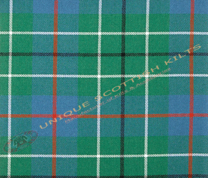 Duncan Ancient Tartan Fabric - Running Yards - 16 Oz Weight, 54 inches Width