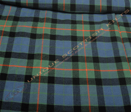 Gunn-Ancient-Tartan Fabric - Running Yards - 16 Oz Weight, 54 inches Width