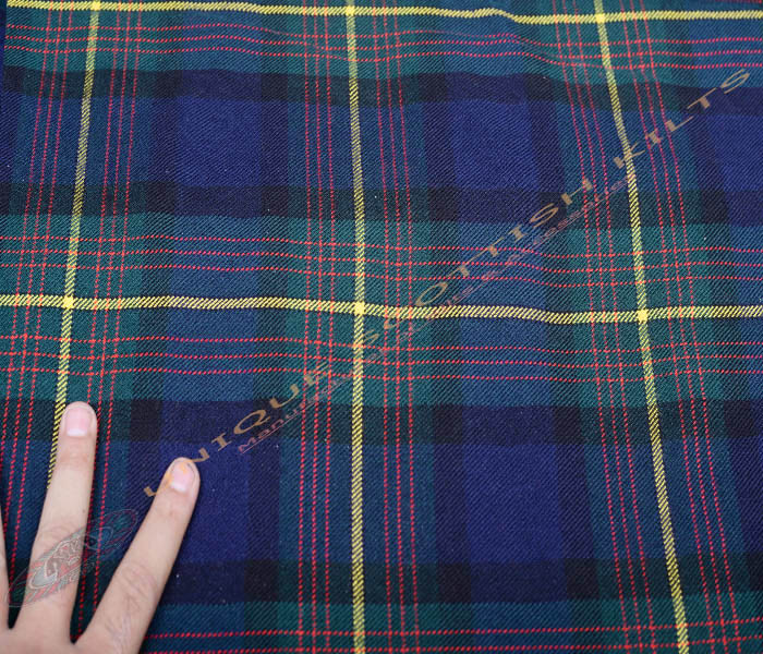 Muir-Modern-Tartan Fabric - Running Yards - 16 Oz Weight, 54 inches Width - Image 4