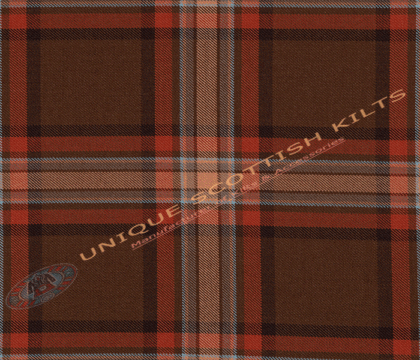 County Down Tartan Fabric - Running Yards - 16 Oz Weight, 54 inches Width