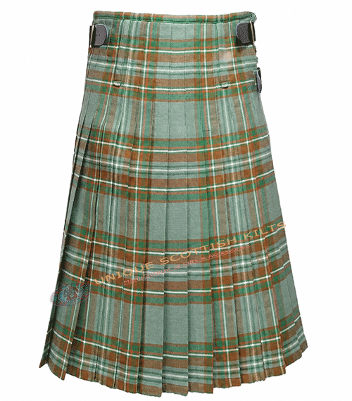 Kelly Dress Tartan 8 Yard Kilt - Image 3