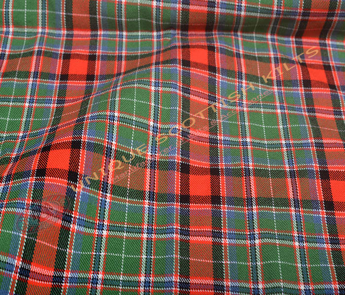 Valencia-Ancient-Tartan Fabric - Running Yards - 16 Oz Weight, 54 inches Width - Image 3