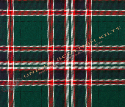 MacFarlane Hunting Modern Tartan Fabric - Running Yards - 16 Oz Weight, 54 inches Width