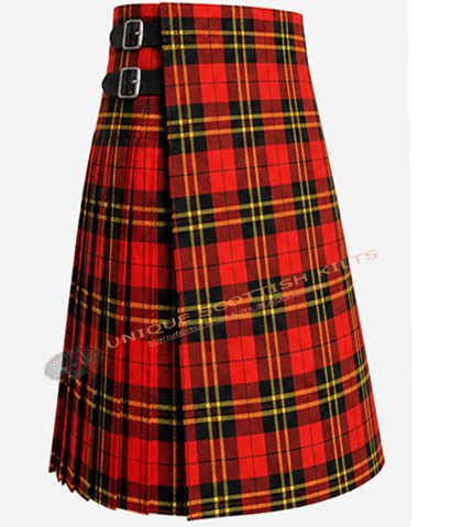 Brodie Red Modern Tartan 8 Yard Kilt