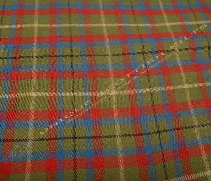 County Mayo Tartan Fabric - Running Yards - 16 Oz Weight, 54 inches Width