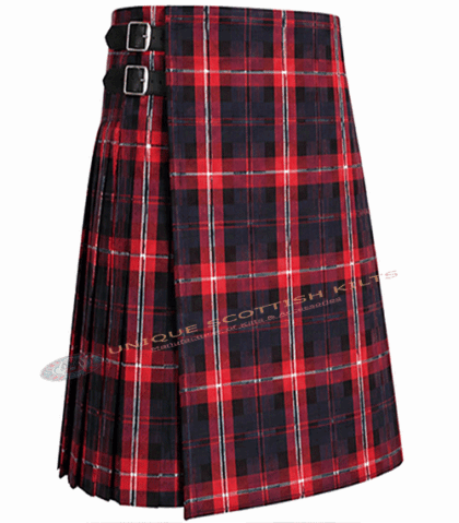 Evans Welsh Tartan 8 Yard Kilt