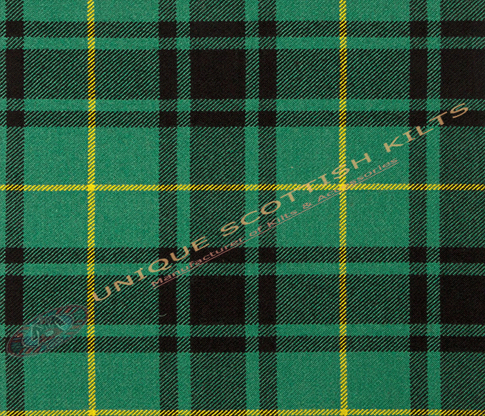 Macarthur Ancient tartan Fabric - Running Yards - 16 Oz Weight, 54 inches Width