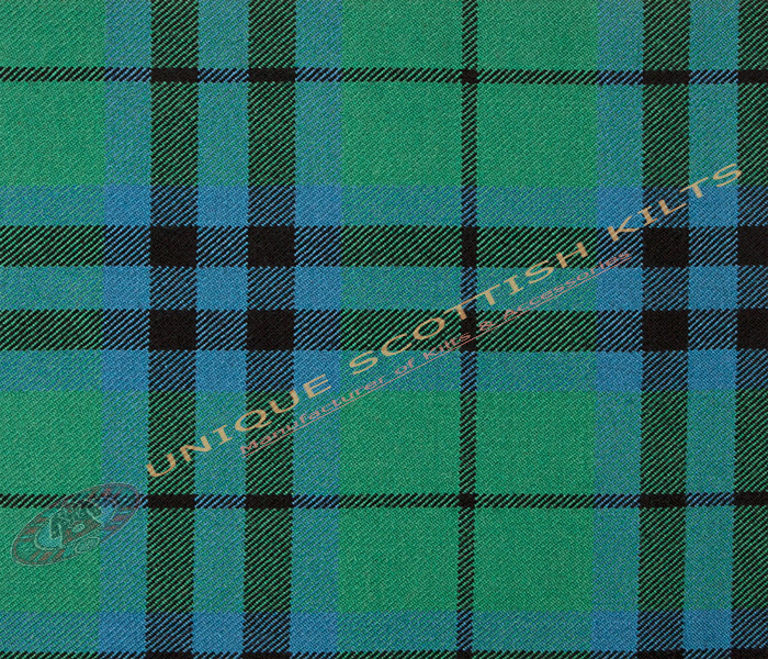 Keith Ancient Tartan Fabric - Running Yards - 16 Oz Weight, 54 inches Width