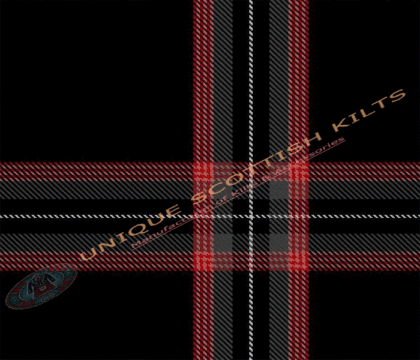 Witches Tartan Fabric - Running Yards - 16 Oz Weight, 54 inches Width