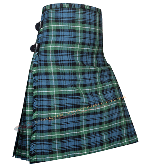 Scottish Traditional Lamont Ancient Tartan 8 Yard kilt