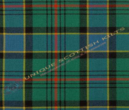 Ogilvie Hunting Ancient Tartan Fabric - Running Yards - 16 Oz Weight, 54 inches Width