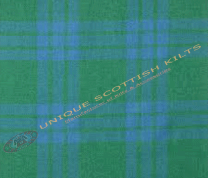 Montgomery Ancient Tartan Fabric - Running Yards - 16 Oz Weight, 54 inches Width