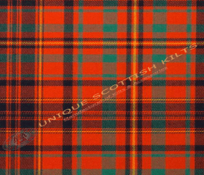 Macleod red River Ancient tartan Fabric - Running Yards - 16 Oz Weight, 54 inches Width