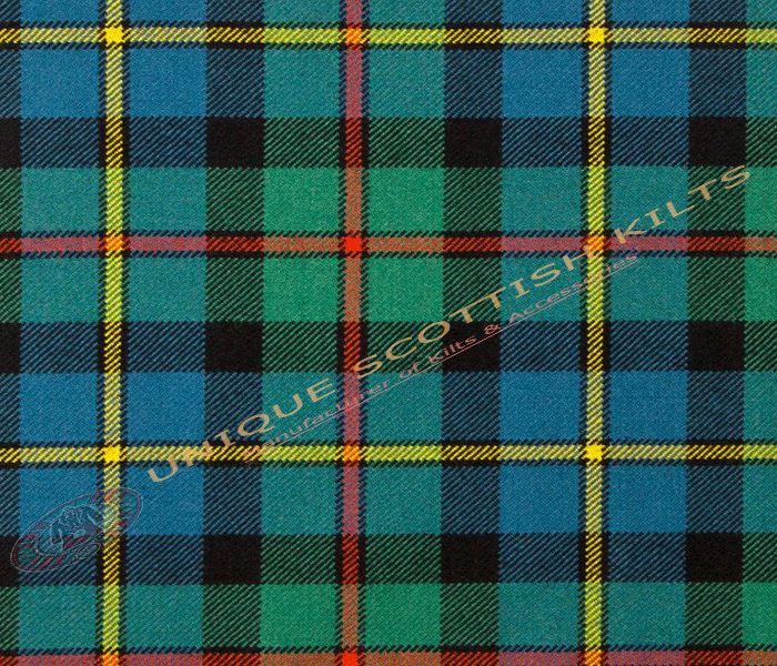 Macleod of Harris Ancient Tartan Fabric - Running Yards - 16 Oz Weight, 54 inches Width