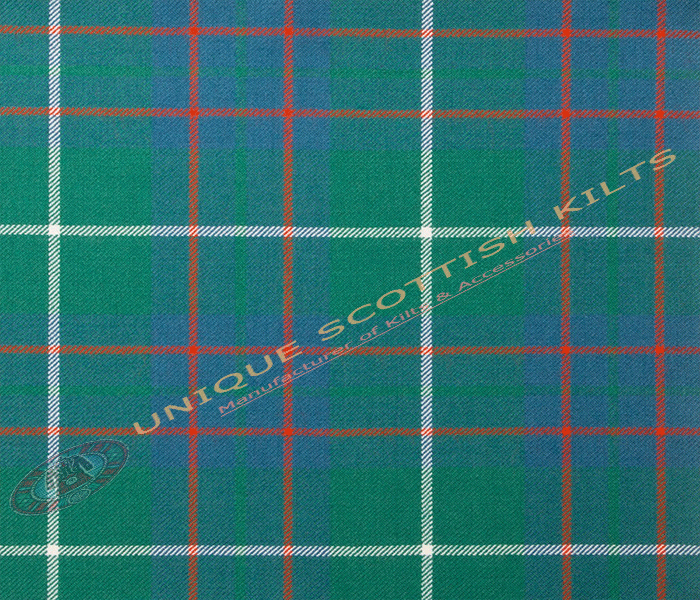 Macintyre Hunting Ancient Tartan Fabric - Running Yards - 16 Oz Weight, 54 inches Width