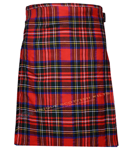Royal Stewart Modern 8 Yard Tartan Scottish Kilt