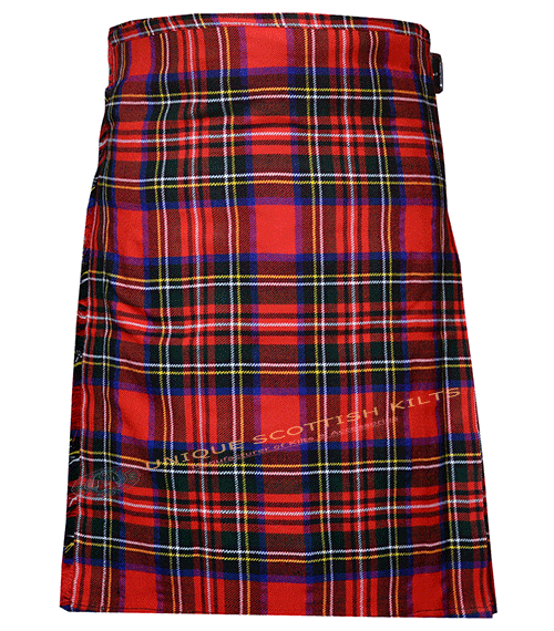 Royal Stewart Modern 8 Yard Tartan Scottish Kilt