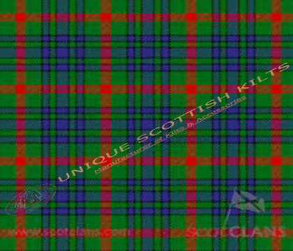 Aiton-Tartan Fabric - Running Yards - 16 Oz Weight, 54 inches Width