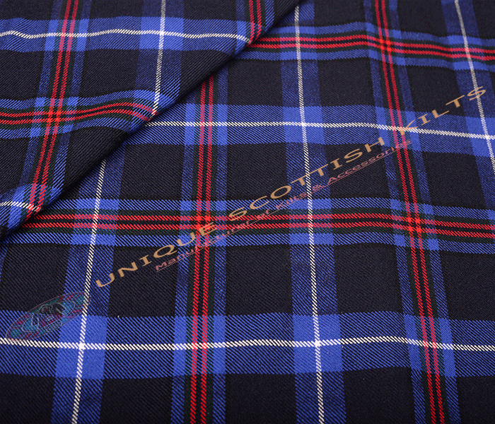 American-National-Tartan Fabric - Running Yards - 16 Oz Weight, 54 inches Width - Image 4