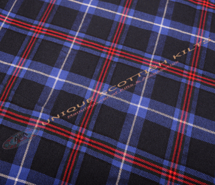 American-National-Tartan Fabric - Running Yards - 16 Oz Weight, 54 inches Width