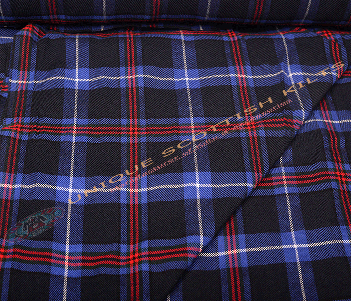 American-National-Tartan Fabric - Running Yards - 16 Oz Weight, 54 inches Width - Image 3