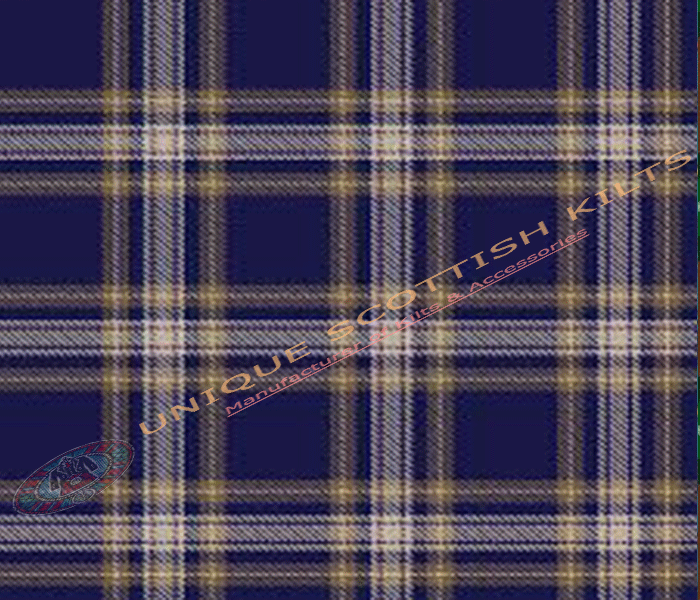 Baker-Tartan Fabric - Running Yards - 16 Oz Weight, 54 inches Width