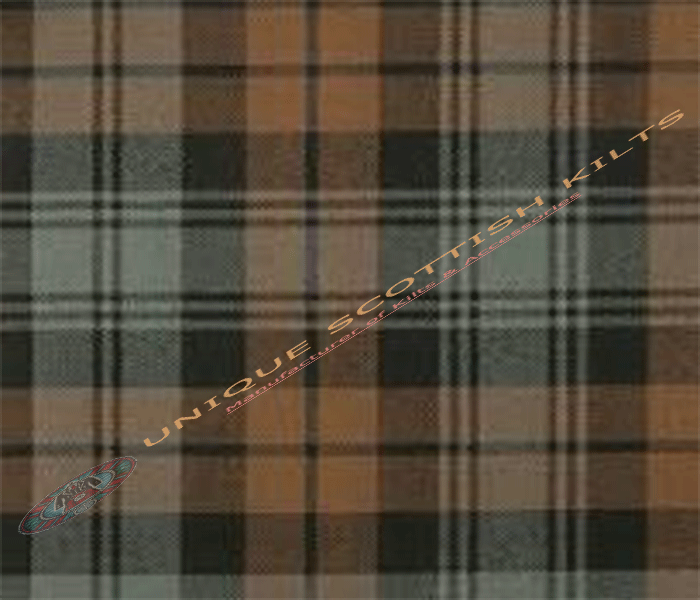 Black-Watch-Weather-Tartan Fabric - Running Yards - 16 Oz Weight, 54 inches Width