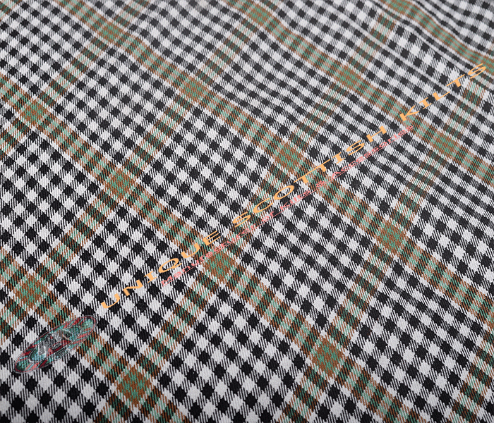 Burns-Check-Tartan Fabric - Running Yards - 16 Oz Weight, 54 inches Width - Image 3