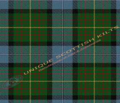 California-Tartan Fabric - Running Yards - 16 Oz Weight, 54 inches Width