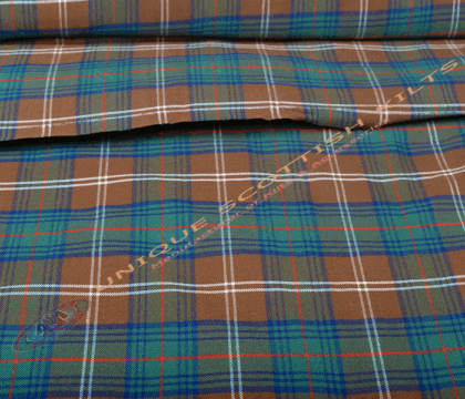 Chisholm-Hunting-Ancient-Tartan Fabric - Running Yards - 16 Oz Weight, 54 inches Width