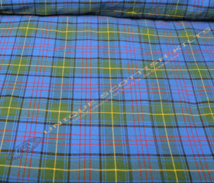 County-Donegal-Tartan Fabric - Running Yards - 16 Oz Weight, 54 inches Width