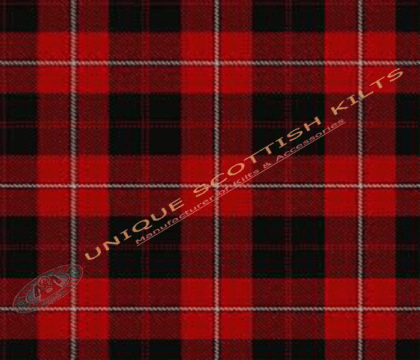 Cunningham-Tartan Fabric - Running Yards - 16 Oz Weight, 54 inches Width