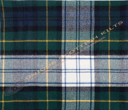 Dress-Gordon-one-Tartan Fabric - Running Yards - 16 Oz Weight, 54 inches Width