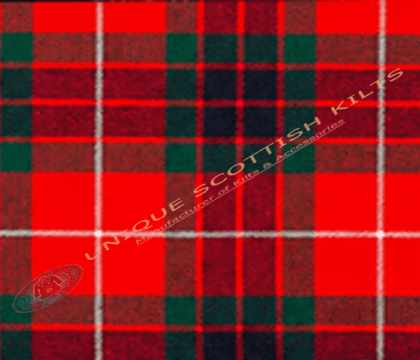 Duncan-Modern-Tartan Fabric - Running Yards - 16 Oz Weight, 54 inches Width