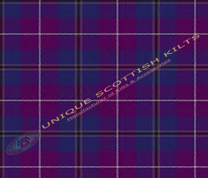 Glencoe-Tartan Fabric - Running Yards - 16 Oz Weight, 54 inches Width