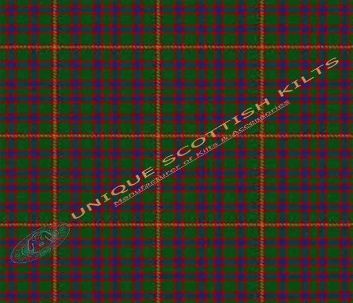 Hall-Tartan Fabric - Running Yards - 16 Oz Weight, 54 inches Width