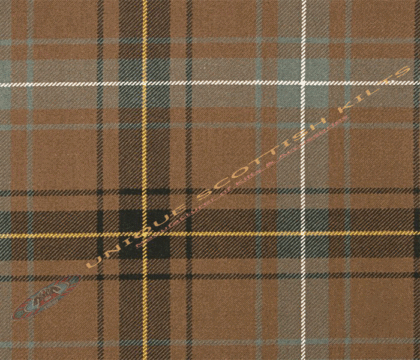 Granite-Tartan Fabric - Running Yards - 16 Oz Weight, 54 inches Width