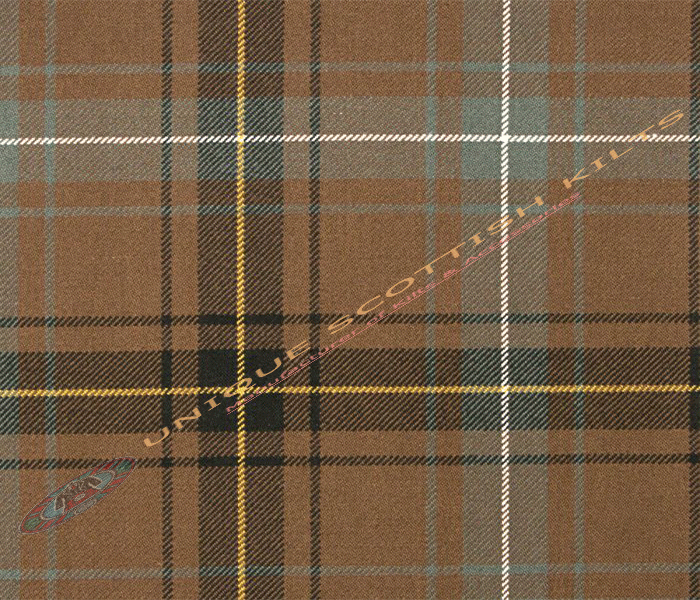 Granite-Tartan Fabric - Running Yards - 16 Oz Weight, 54 inches Width