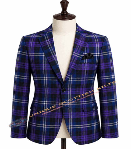Heritage Of Scotland Tartan Coat - Premium Highland Handmade jacket
