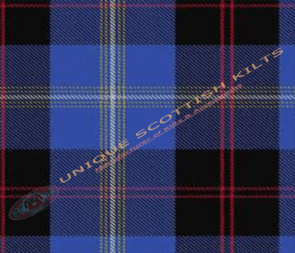 Hill-Modern-Tartan Fabric - Running Yards - 16 Oz Weight, 54 inches Width