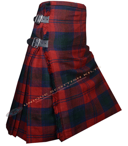 Scottish Handmade Lindsay Modern Tartan 8 Yard kilt
